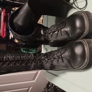 Demonia Emily 375 Thigh High Boot